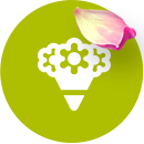 Fleur pour événement